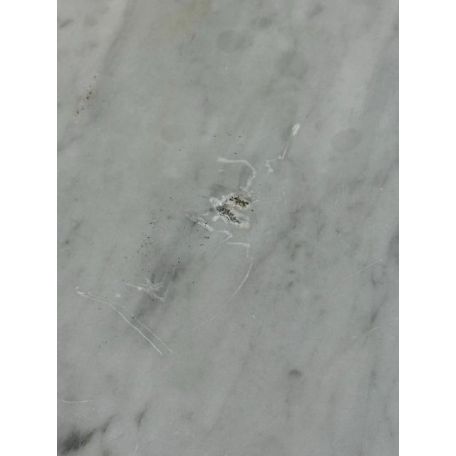 French Antique Louis XVI Mahogany Bouillotte Side Table For Sale - Image 11 of 12