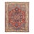 Antique Persian Serapi Rug With Geometric Central Medallion and Colorful Design 10' X 12' For Sale