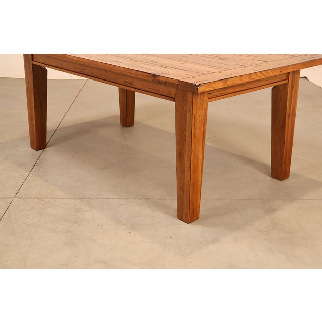 Broyhill Attic Heirlooms Farmhouse Extending Dining Table For Sale - Image 10 of 18