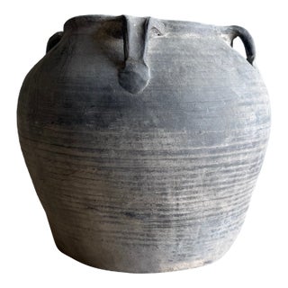 Vintage Style Matte Oil Pottery #87c For Sale