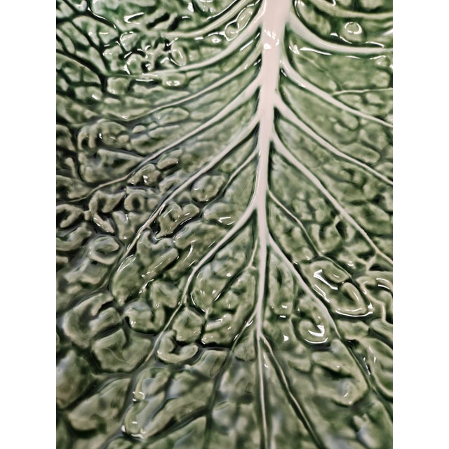 Great set of Bordallo Cabbage Serving Bowls. Food always looks so attractive in Cabbageware.