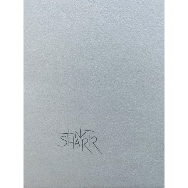 David Sharir, Israeli Modern City of David Lithograph David Sharir For Sale - Image 9 of 11