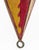 Late 20th Century Handcrafted North African Art Wall Sconce in Red and Yellow For Sale - Image 5 of 10