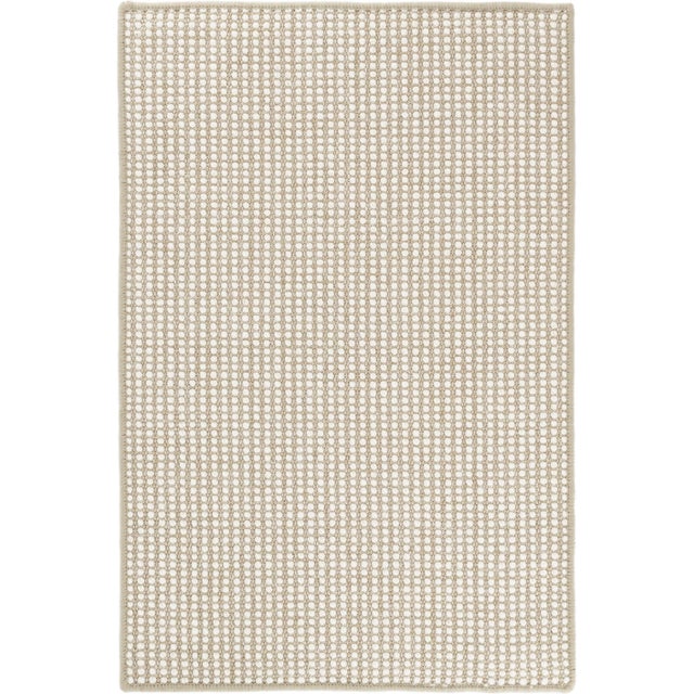 2020s Dash & Albert by Annie Selke Pixel Wheat Woven Sisal/Wool Rug, 7' 6" x 9' 6" For Sale - Image 5 of 5