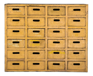 French Pine Workshop Drawers