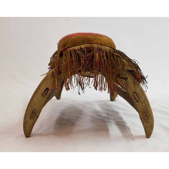 Antique Camel Saddle For Sale - Image 10 of 12