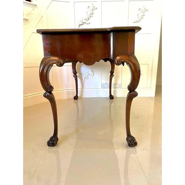 18th Century American Chippendale Serving Table For Sale - Image 8 of 12