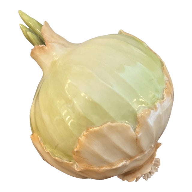 Katherine Houston Porcelain Onion Figure For Sale