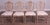Hepplewhite Hepplewhite Style Set 6 Crackle Painted Dining Chairs For Sale - Image 3 of 13