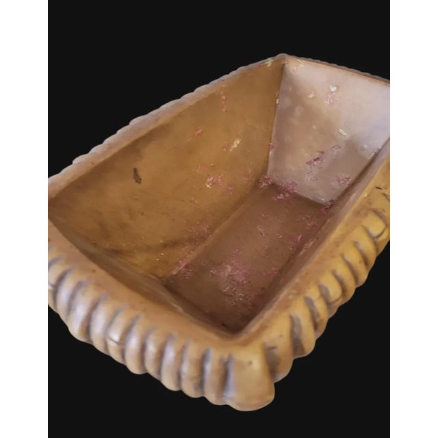 Traditional Vintage Faux Bamboo Plaster Decorative Regency Storage Table Box For Sale - Image 3 of 9