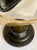 Art Deco Bronze Nude Figure Suspended in Brass Crescent Moon Sculpture on Marble Base For Sale - Image 4 of 12
