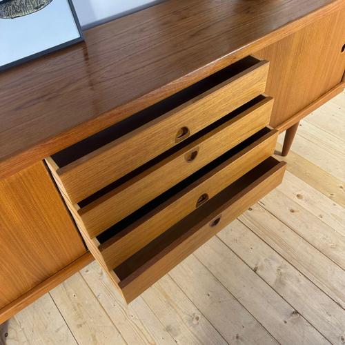 Vintage Danish Teak Sideboard by H.W. Klein for Bramin, 1960s For Sale - Image 10 of 16