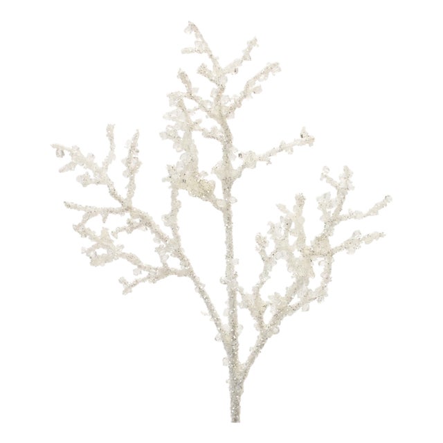 Sequined Icy Twig Spray (Set of 6) For Sale
