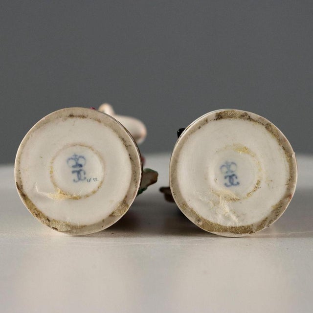 Antique Figurines from Ludwigsburg Porcelain, 1860 For Sale - Image 14 of 16