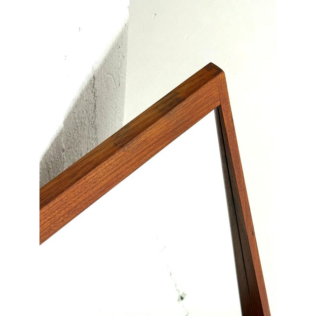 Aksel Kjersgaard Teak Mirror with Shelf from Aksel Kjersgaard, 1960s For Sale - Image 4 of 7