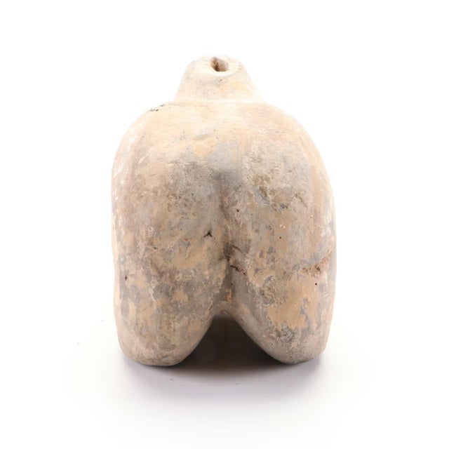 Antique Chinese Han Dynasty Polychrome Painted Terracotta Horse Funerary Tomb Figure For Sale - Image 13 of 17