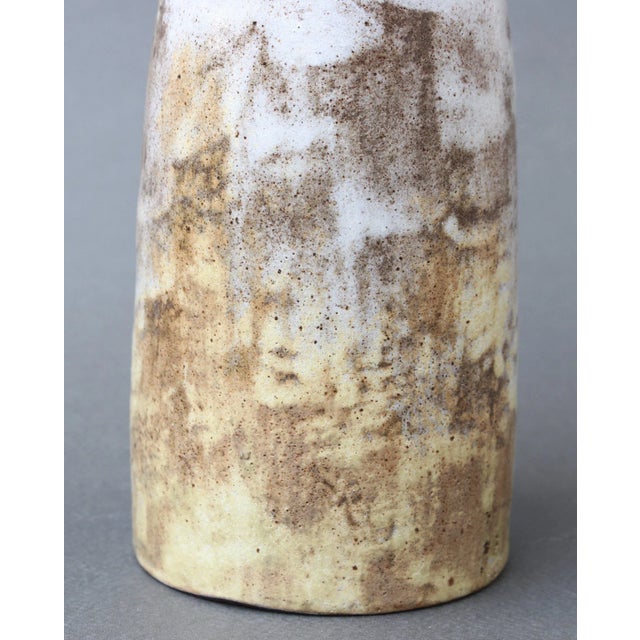 Ceramic Mid-Century French Ceramic Bottle Vase by Alexandre Kostanda, 1960s For Sale - Image 7 of 12