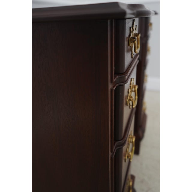 1970s Bartley Collection Blockfront Kneehole Chest, Attributed For Sale - Image 14 of 18