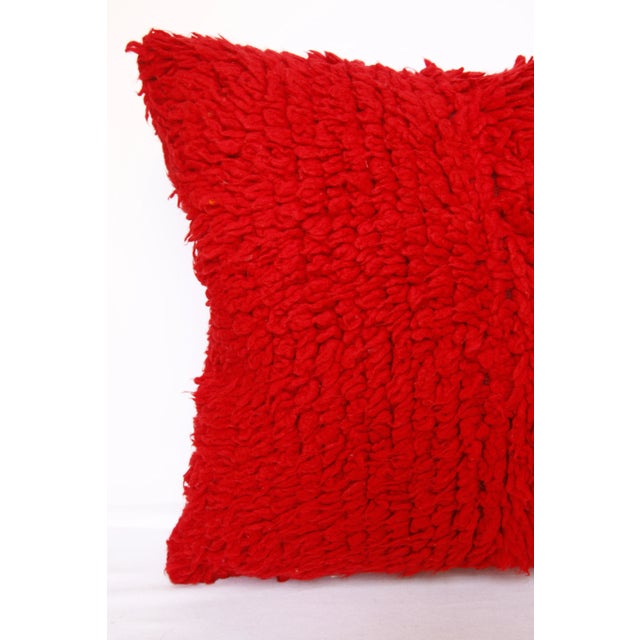 Sheep Wool Rug Pillow Cover For Sale - Image 9 of 12