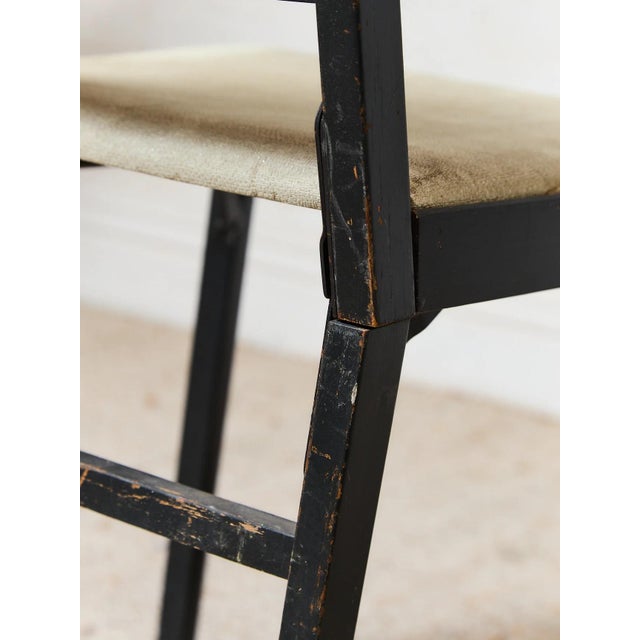 Rustic Vintage Rustic, Primitive Accent Chair For Sale - Image 3 of 12