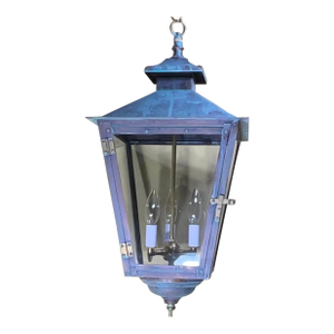 Classic Solid Copper & Brass Hanging Pendant / Lantern Light