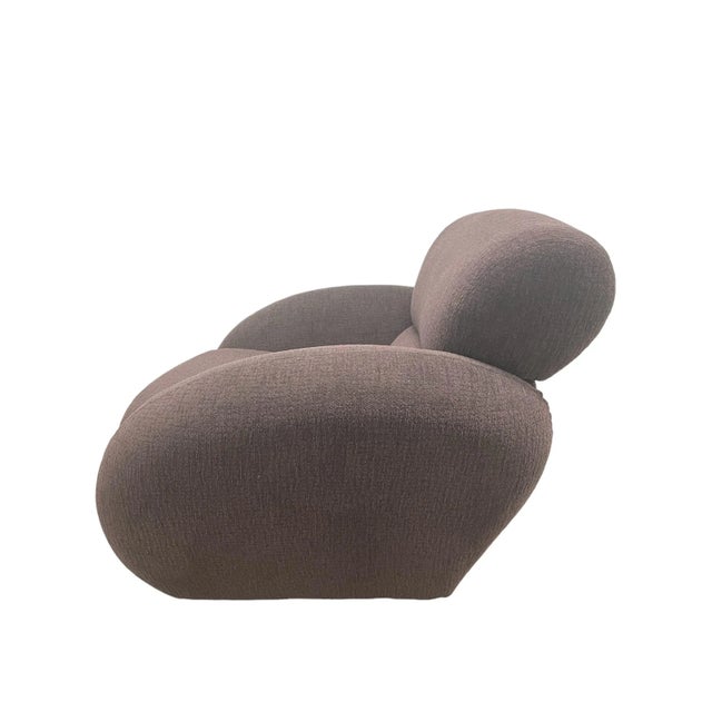 Postmodern 1990s Preview Post Modern Swivel Lounge Chair For Sale - Image 3 of 7