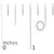 Early 21st Century 10K White Gold 1/10 Cttw Diamond 'O' Initial Stud Earring For Sale - Image 5 of 5