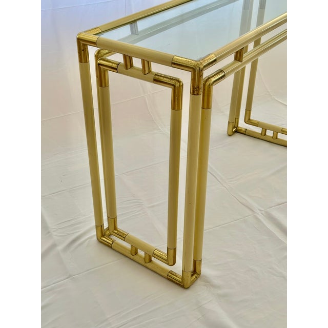 Console Table attributed to Tommaso Barbi, 1960s, in Good conditions. Designed 1960 to 1969 This piece is attributed to...