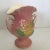 Hull U. S. A. Pottery Double Handle Pink and Yellow Magnolia Flower Vase For Sale In Sacramento - Image 6 of 13