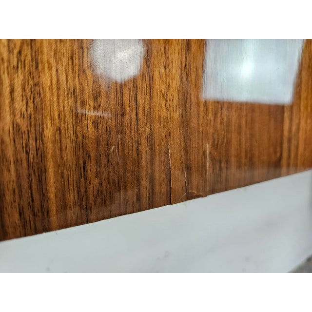1960s Mid-Century Walnut Double Bed, 1960 For Sale - Image 5 of 18