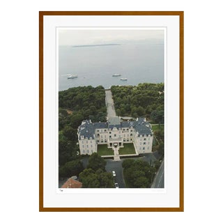 Contemporary Hotel Du Cap 1976 by Slim Aarons Brown Framed C-Print For Sale