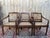 English Colonial Armchairs with Wood and Caning, 19th Century, Set of 6 For Sale - Image 10 of 10