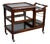 Vintage Serving Trolley with Folding Side Panels and Removable Tray, 1920s For Sale