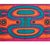 Mid-century screen-printed wall hanging. Signed by the german artist Traute Sänger Unused, very rare find in this...
