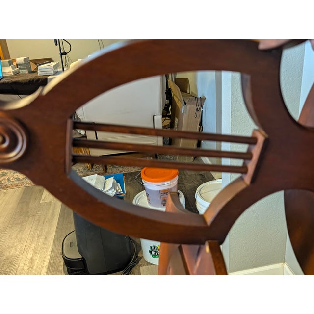 Vintage Mersman Mahogany 3 Tied Table Beautiful For Sale - Image 13 of 13