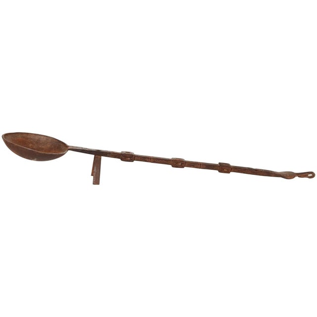 Early 20th Century Iron Cooking Utencil From India For Sale - Image 11 of 11