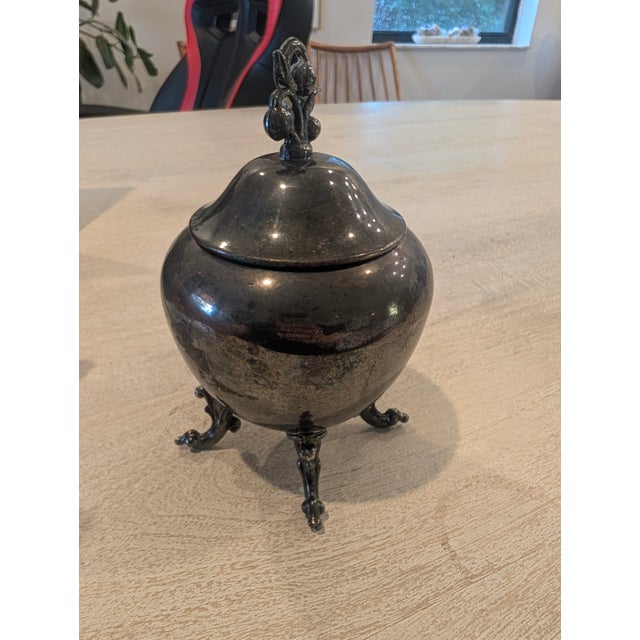 Contemporary Birmingham Silver Sugar Pot For Sale - Image 4 of 10