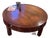Early 19th Century Mahogany Inlaid Open Work Coffee Table For Sale