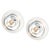 Clear Glass Doughnut Shape Wall Light by Doria, Germany, 1960s For Sale - Image 13 of 13