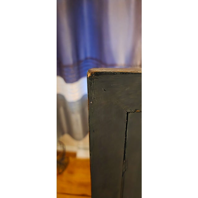 20th C. Emperor and Empress Plaque Large - Mid-Century Chinoiserie Black Lacquer & High-Relief Soapstone Wall Panels. For Sale - Image 14 of 18