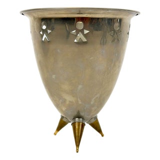 Vintage Alessi Style Champagne Cooler, 1960s For Sale