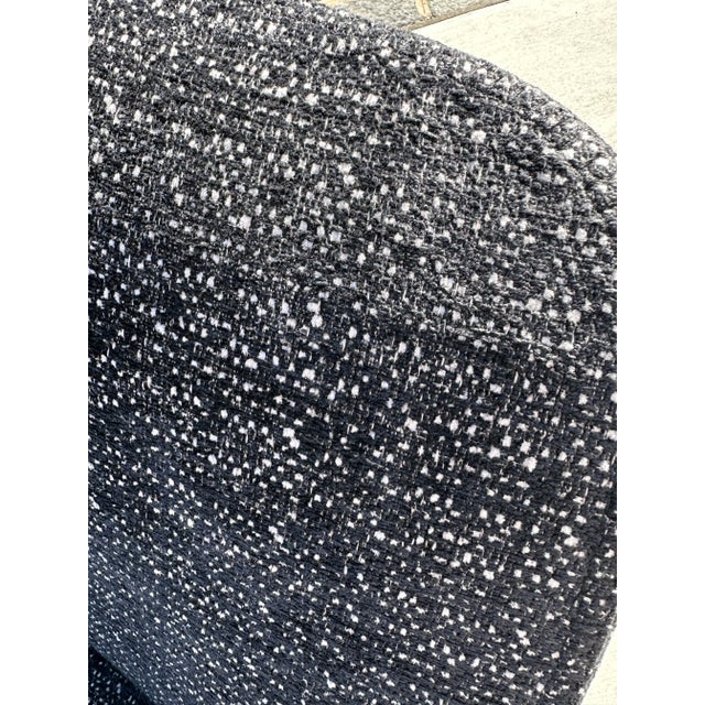 Wood Maxalto Febo Lounge Chair in Elettra Jacquard For Sale - Image 7 of 8