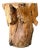 Vintage Natural Wood Stump Table For Sale