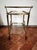 Hollywood Regency Brass and Glass Bar Cart, 1960s For Sale - Image 4 of 10