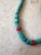 American Vintage Turquoise and Coral Beaded Necklace For Sale - Image 3 of 3