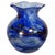 Italian Blue Glass Vase, Italy, 1970s For Sale - Image 12 of 12