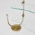 Metal Vintage Art Nouveau Metal and Glass Patisserie Display Shelf, 1930s For Sale - Image 7 of 18