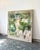 Abstract Contemporary Abstract Oil on Raw Canvas "Deep Into the Gardens Iv" by Petra Schott For Sale - Image 3 of 4