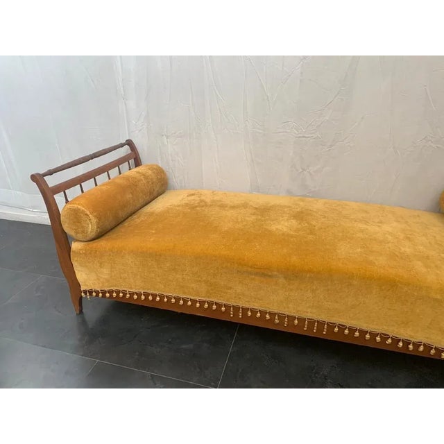 Antique Italian Cherrywood Sofa For Sale - Image 6 of 8