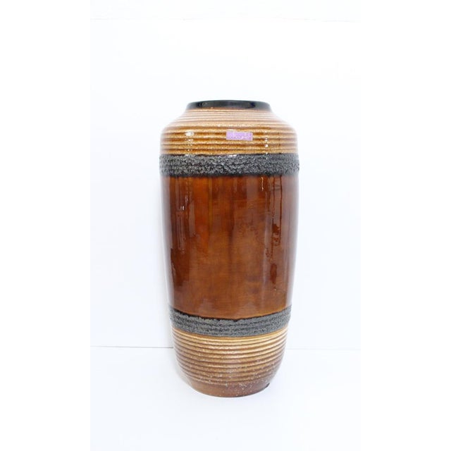 Mid-Century Floor Vase from Scheurich Keramik, West Germany, 1960, in Good conditions. Designed 1960 to 1969 This piece...